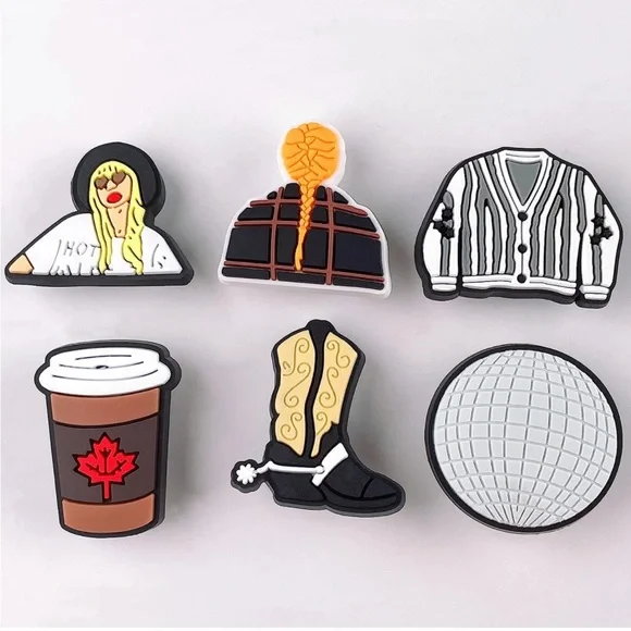 NWT Taylor Swift Croc charms era tour - Picture 3 of 8